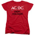 Women Exclusive AC/DC Impressive T-Shirt, Stencil High Voltage