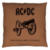 AC/DC Ultimate Decorative Throw Pillow, For Those About To Rock