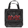 AC/DC Ultimate Tote Bag, Black Ice
