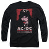 AC/DC Impressive Long Sleeve T-Shirt, High Voltage Tour