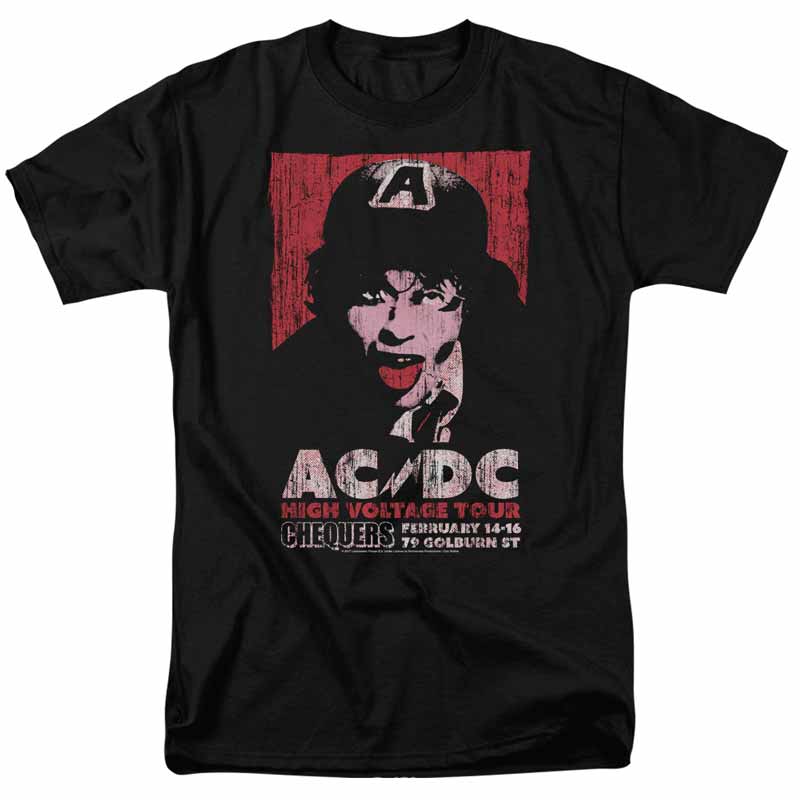 AC/DC Impressive T-Shirt, High Voltage Tour