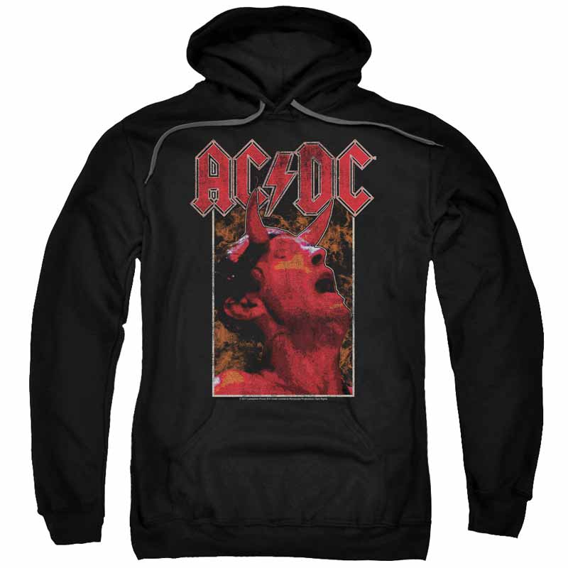 Premium AC/DC Hoodie, Evil Angus