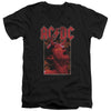 V-Neck AC/DC T-Shirt, Evil Angus