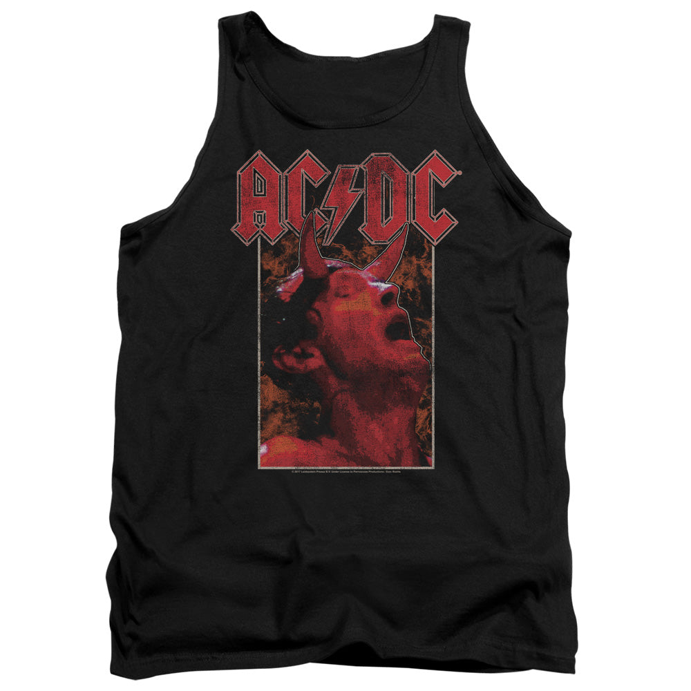 AC/DC Impressive Tank Top, Evil Angus