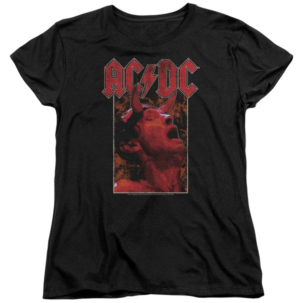 Women Exclusive AC/DC Impressive T-Shirt, Evil Angus