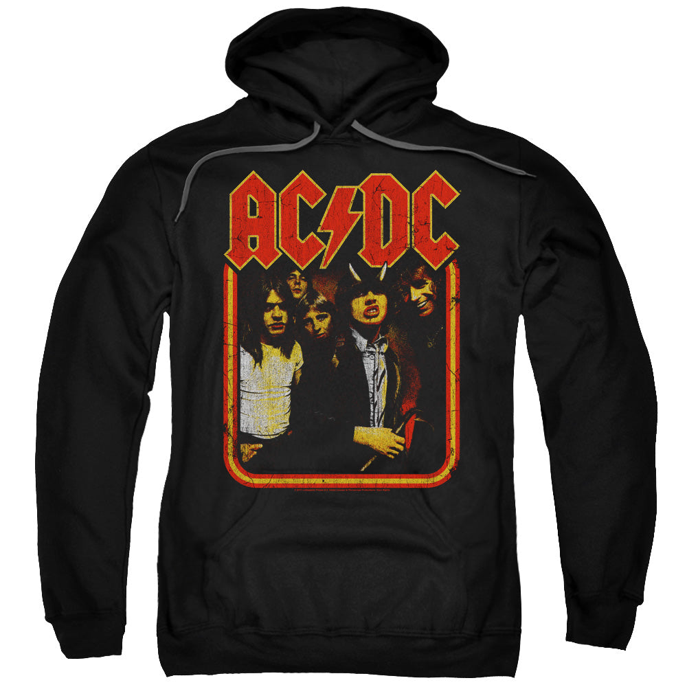 Premium AC/DC Hoodie, Distressed Highway to Hell