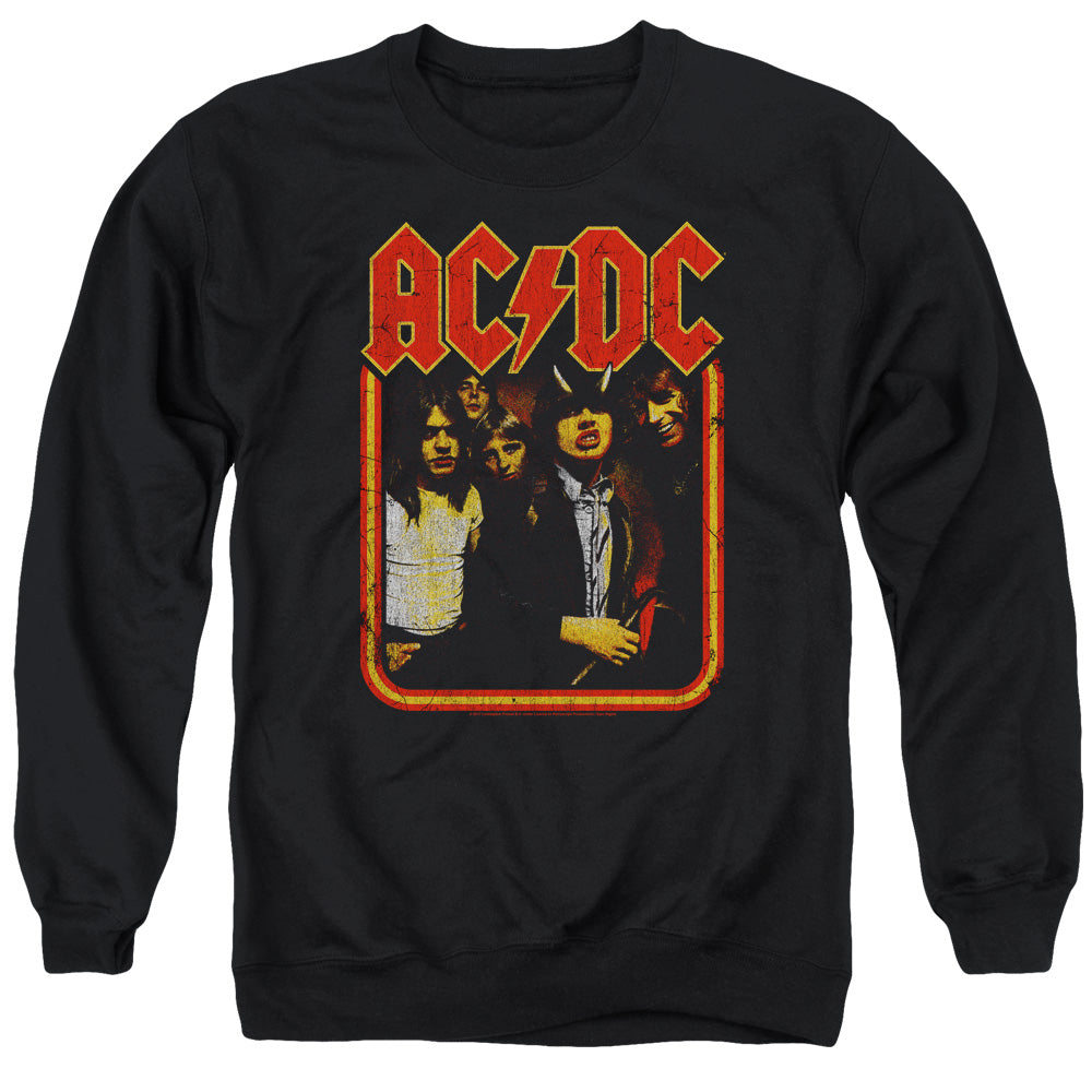 AC/DC Deluxe Sweatshirt, Distressed Highway to Hell