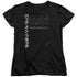 Women Exclusive AC/DC Impressive T-Shirt, Kanji Back in Black