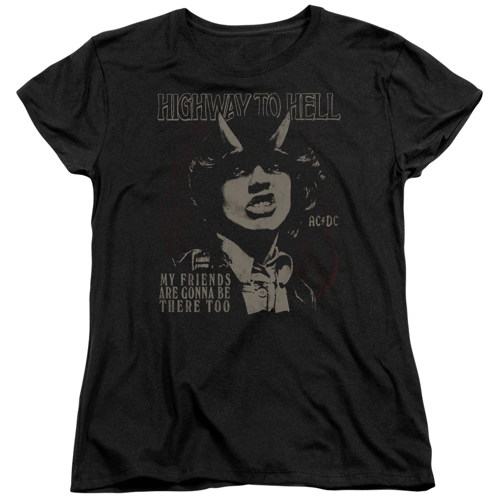 Women Exclusive AC/DC Impressive T-Shirt, My Friends