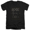 V-Neck AC/DC T-Shirt, For Those About To Rock
