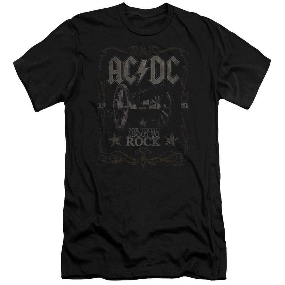 Premium AC/DC T-Shirt, For Those About To Rock