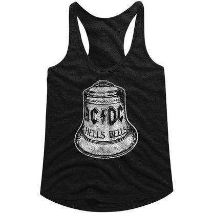 Women Exclusive AC/DC Eye-Catching Racerback, Hells Bells