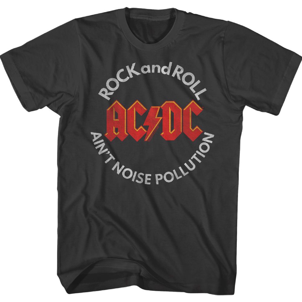 AC/DC Eye-Catching T-Shirt, Noise Pollution