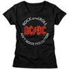 Women Exclusive AC/DC Eye-Catching T-Shirt, Noise Pollution