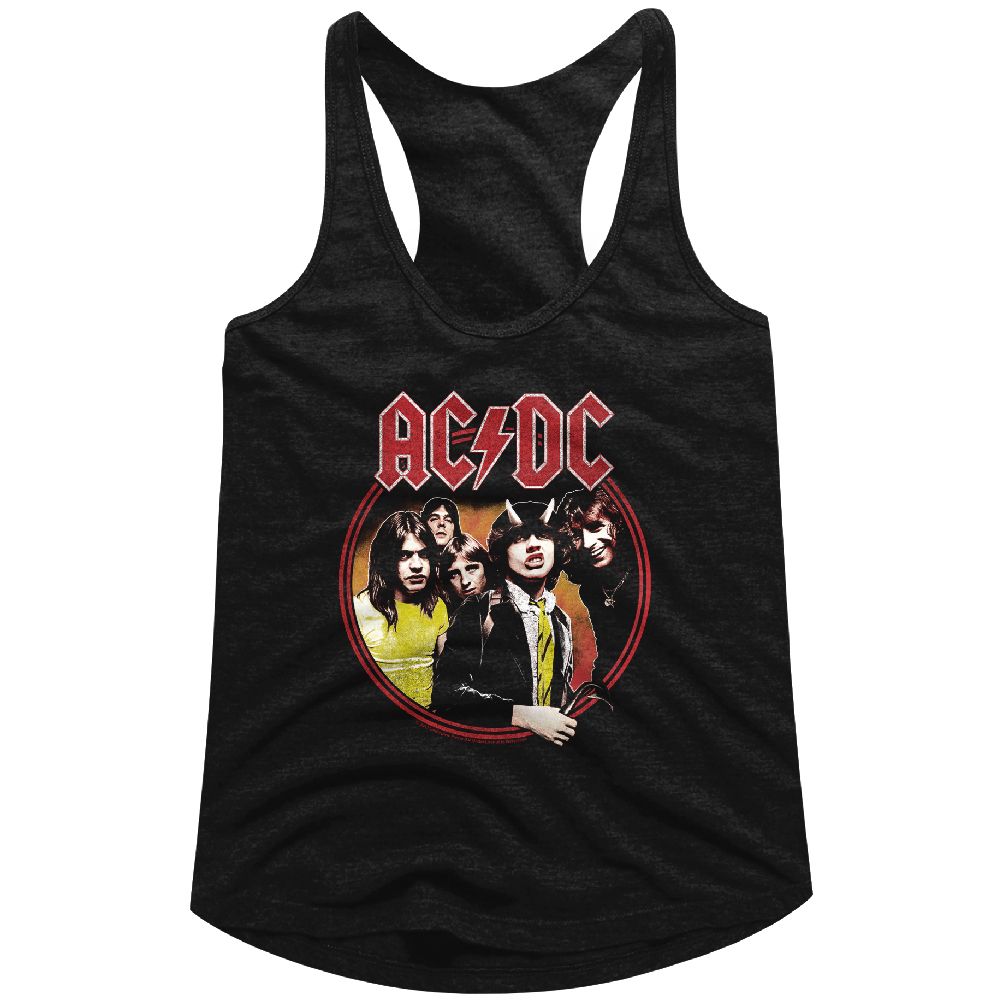 Women Exclusive AC/DC Eye-Catching Racerback, Highway To Hell