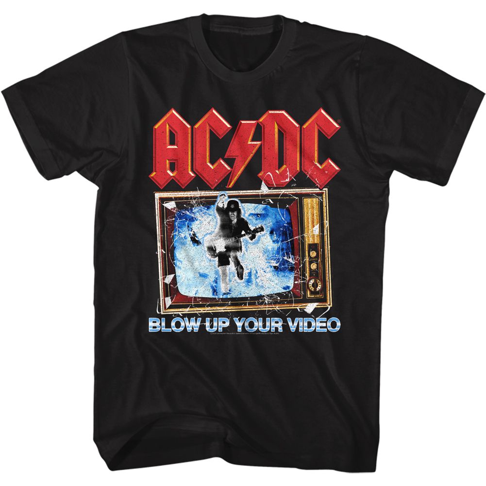 AC/DC Eye-Catching T-Shirt, Blow Up Your Video