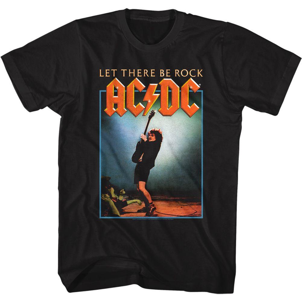 Black AC/DC t-shirt featuring the band&
