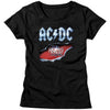 Women Exclusive AC/DC Eye-Catching T-Shirt, Razors Edge