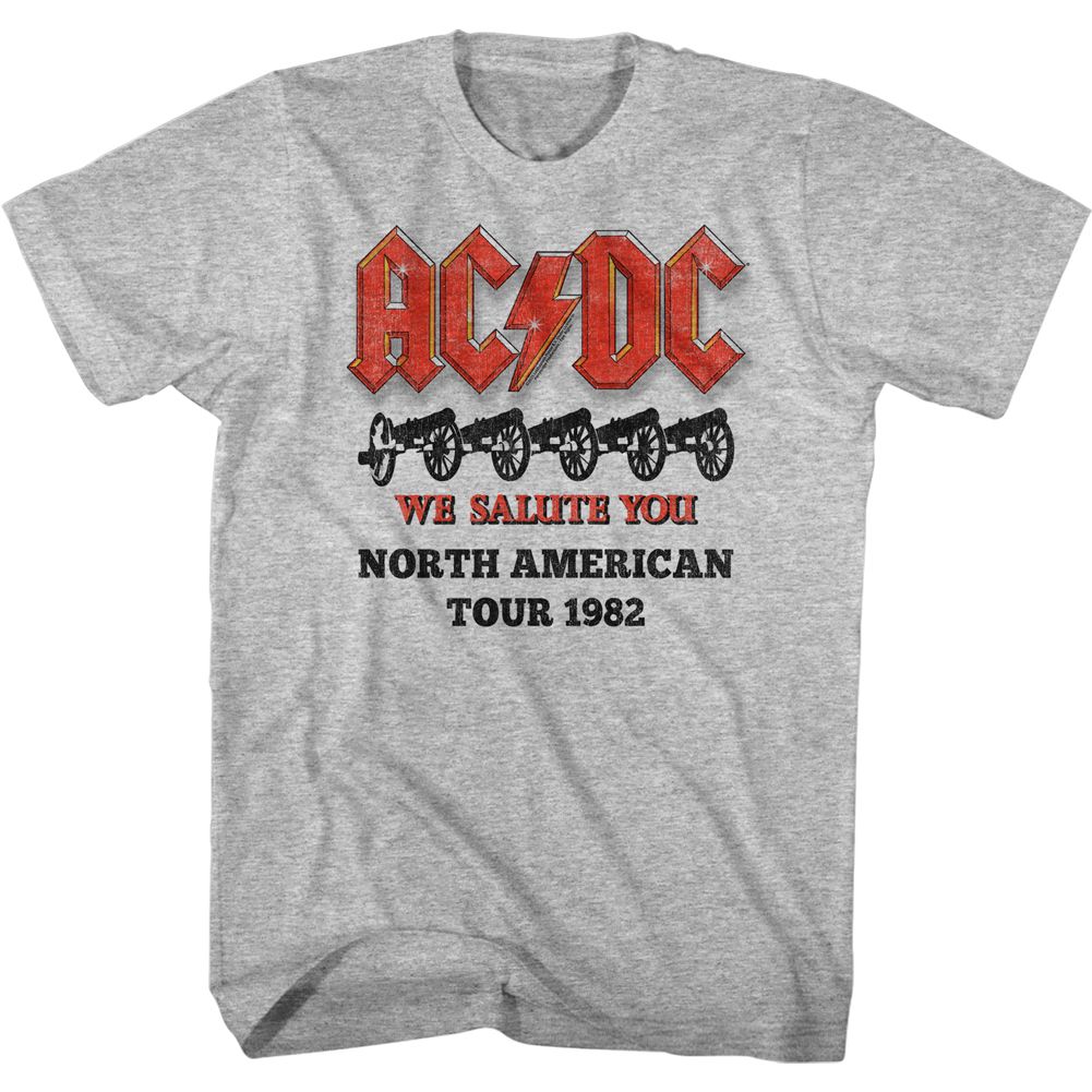 AC/DC Eye-Catching T-Shirt, Cannons Salute