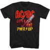 AC/DC Eye-Catching T-Shirt, PWRUP Band