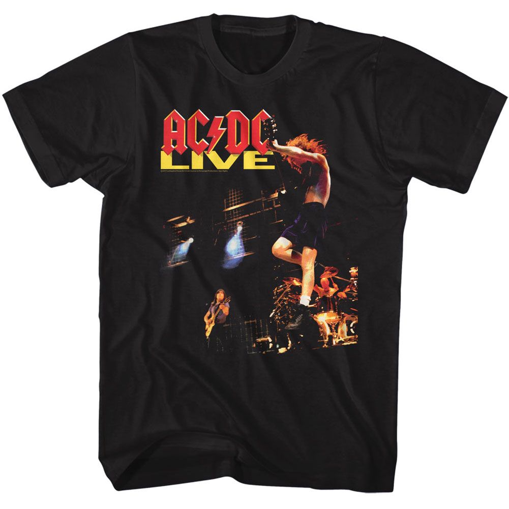 AC/DC Eye-Catching T-Shirt, Live