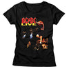 Women Exclusive AC/DC Eye-Catching T-Shirt, Live