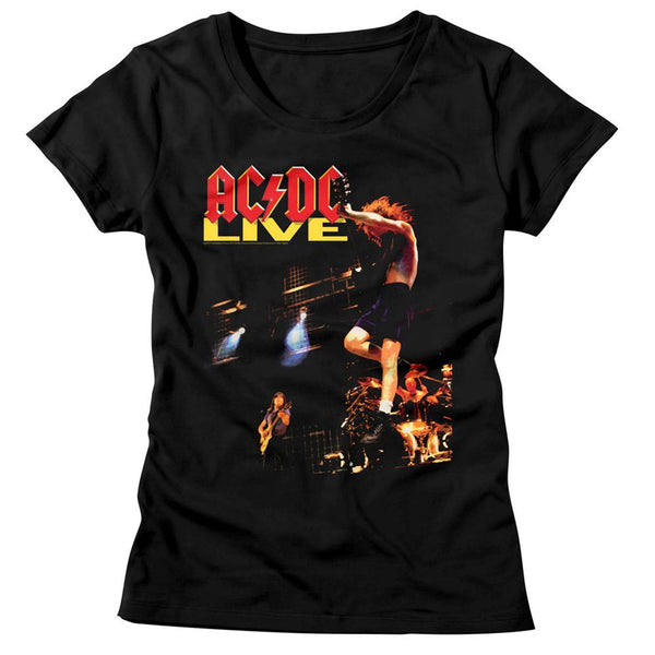 Women Exclusive AC/DC Eye-Catching T-Shirt, Live