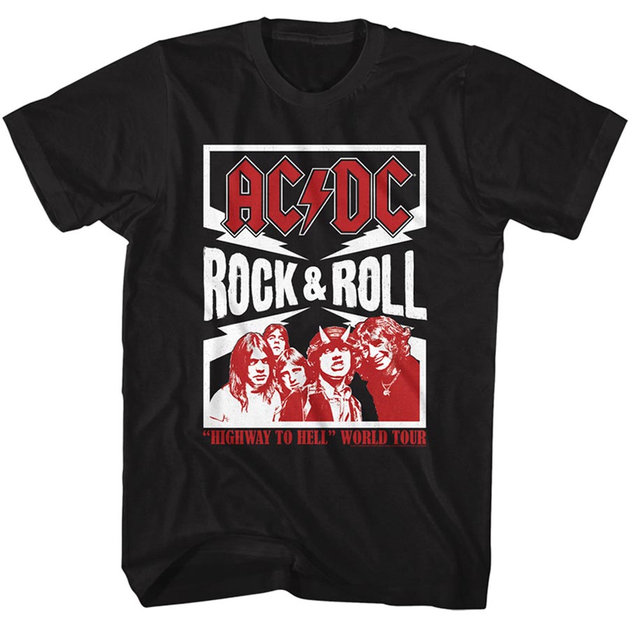 AC/DC Eye-Catching T-Shirt, Rock &amp; Roll