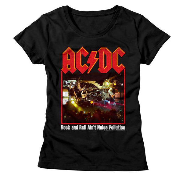 Women Exclusive AC/DC Eye-Catching T-Shirt, Noise Pollution