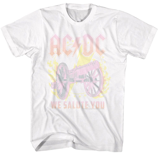 AC/DC Eye-Catching T-Shirt, Flame Cannon