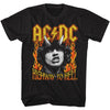 AC/DC Eye-Catching T-Shirt, Highway in Fire
