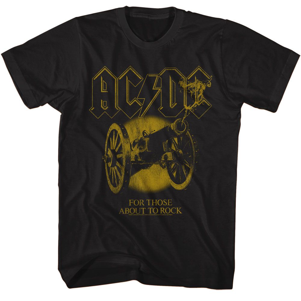 AC/DC Eye-Catching T-Shirt, Monochrome