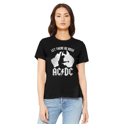 Women Exclusive AC/DC Eye-Catching T-Shirt, Australia