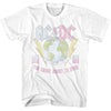 AC/DC Eye-Catching T-Shirt, Earth For Those About To Rock
