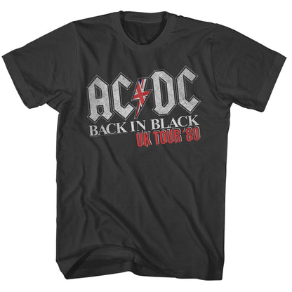 AC/DC Eye-Catching T-Shirt, UK Tour 1980