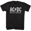 AC/DC Eye-Catching T-Shirt, Back In Black White