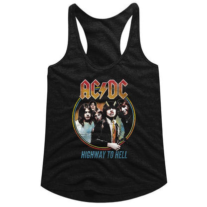 Women Exclusive AC/DC Eye-Catching Racerback, Highway To Hell