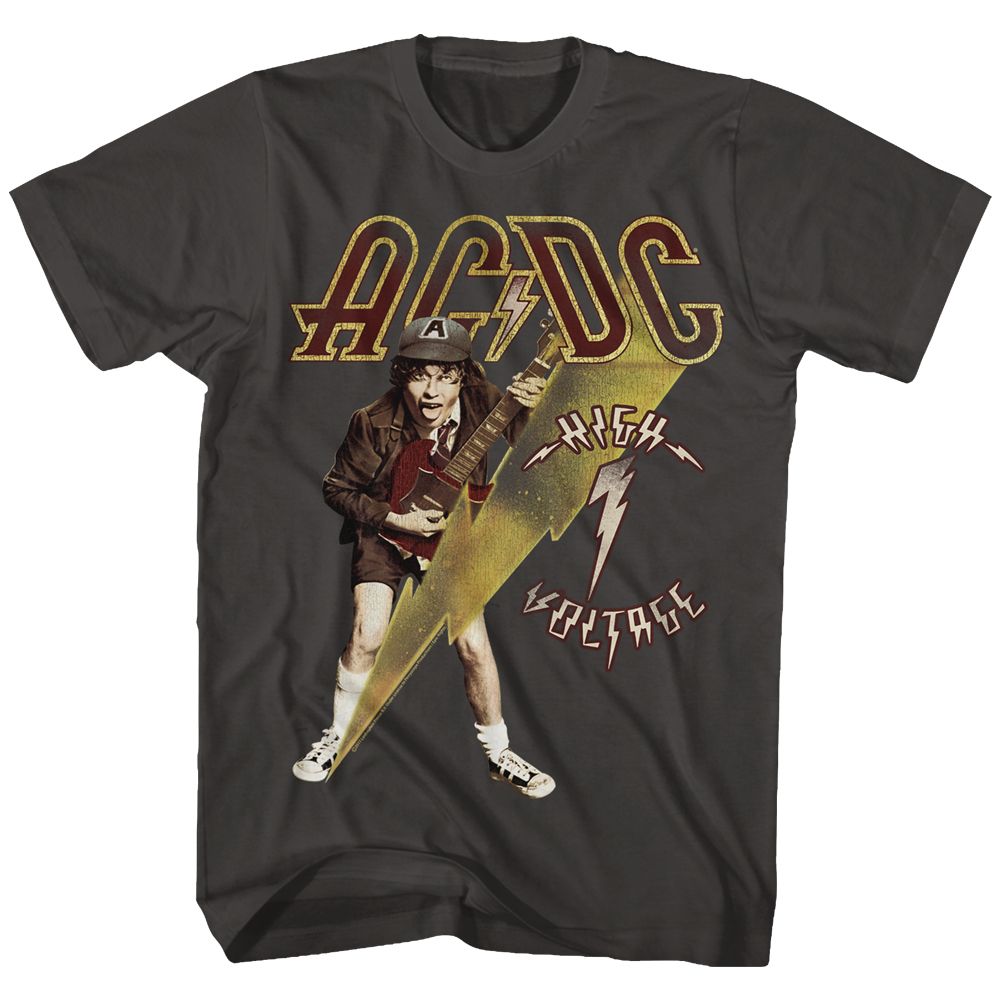 AC/DC Eye-Catching T-Shirt, High Voltage