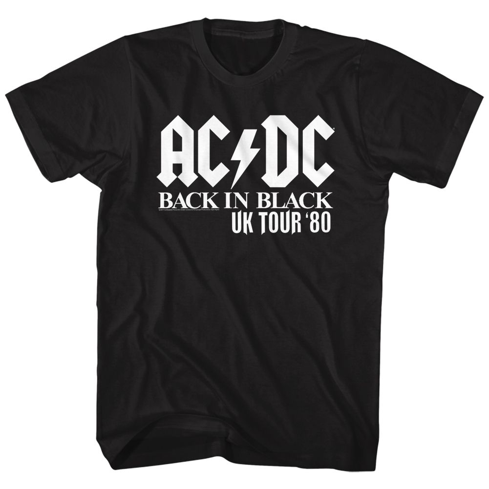 AC/DC Eye-Catching T-Shirt, UK Tour 80