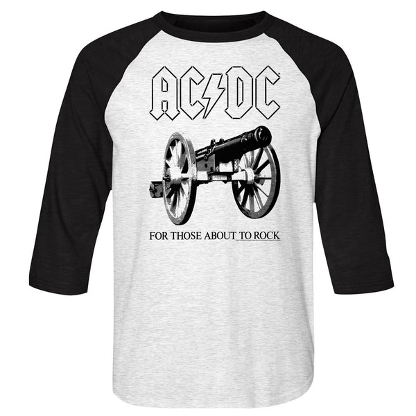 AC/DC Eye-Catching Raglan, About to Rock