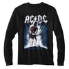 AC/DC Eye-Catching Long Sleeve T-Shirt, Electric