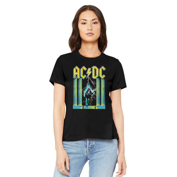 Women Exclusive AC/DC Eye-Catching T-Shirt, WMH