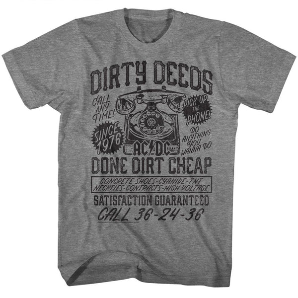 AC/DC Eye-Catching T-Shirt, D4C