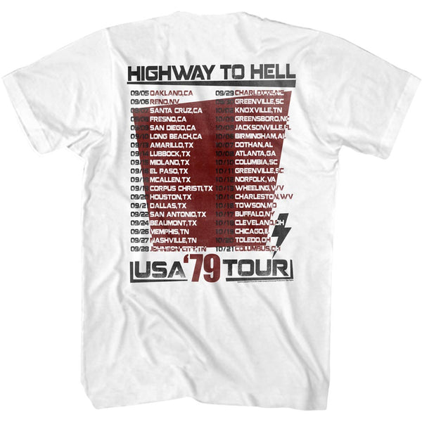 AC/DC Eye-Catching T-Shirt, HTH USA Tour 79