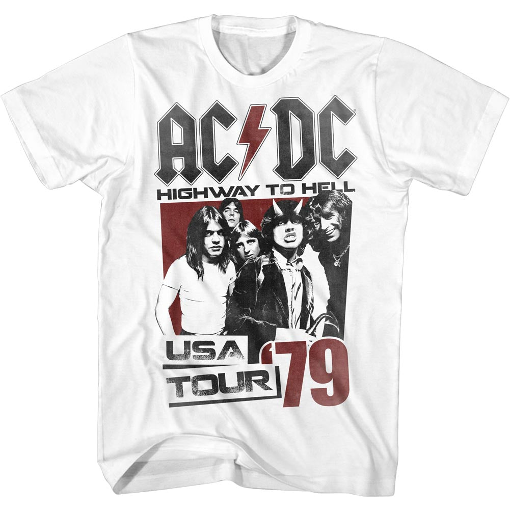 AC/DC Eye-Catching T-Shirt, HTH USA Tour 79