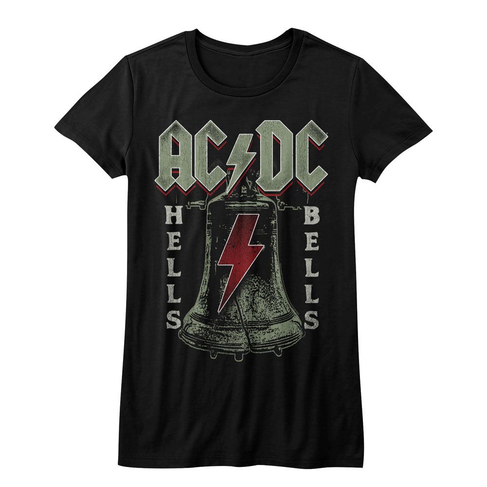 Women Exclusive AC/DC Eye-Catching T-Shirt, Hells Bells