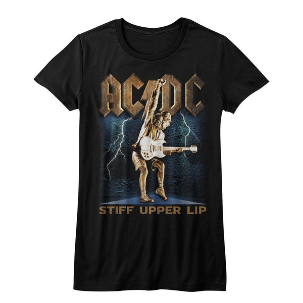 Women Exclusive AC/DC Eye-Catching T-Shirt, Stiff