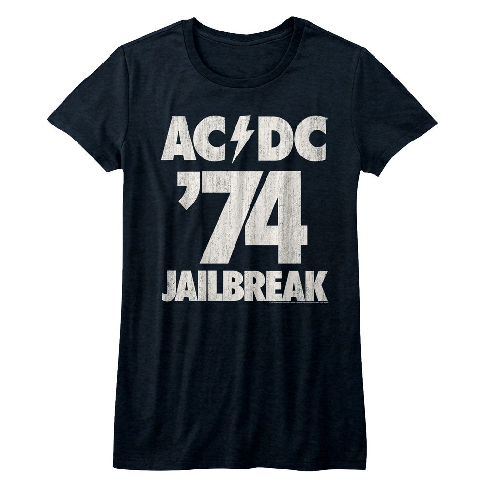 Women Exclusive AC/DC Eye-Catching T-Shirt, Jailbreak 74