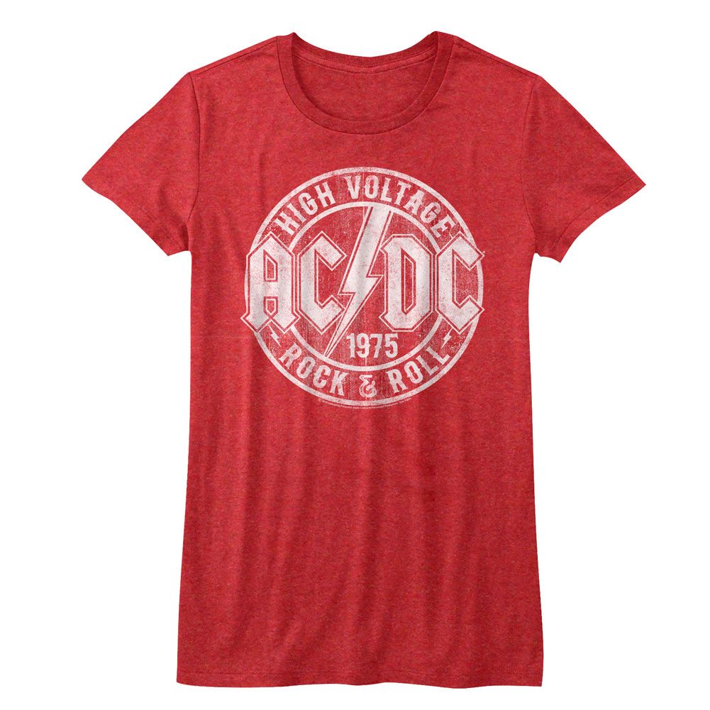 Women Exclusive AC/DC Eye-Catching T-Shirt, R&amp;R 75