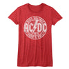 Women Exclusive AC/DC Eye-Catching T-Shirt, R&R 75